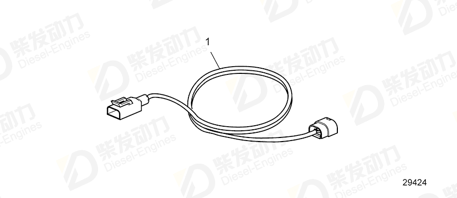 volvo penta Wiring harness 23221237 Drawing volvo penta Wiring harness 23221237 Drawing